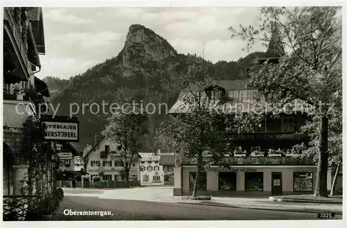 Oberammergau Ammergauer Bierstueberl Kat. Oberammergau