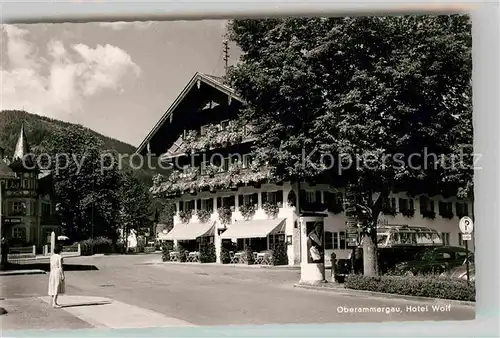 Oberammergau Hotel Wolf Kat. Oberammergau