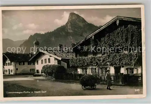 Oberammergau Oberdorf Kat. Oberammergau