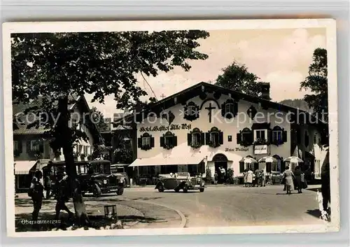 Oberammergau Hotel Gasthaus Alte Post Kat. Oberammergau