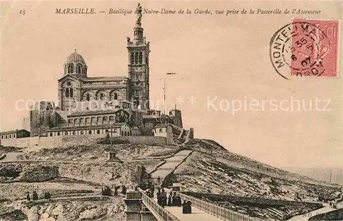 Marseille Basilique de Notre Dame de la Garde Kat. Marseille