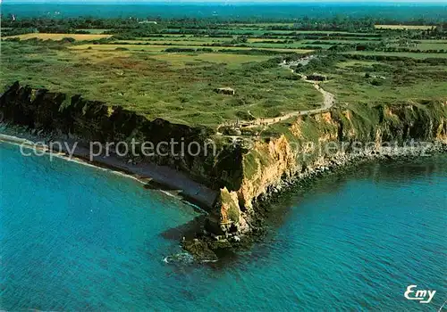 Cricqueville en Bessin Fliegeraufnahme Kat. Cricqueville en Bessin