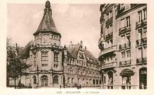 Mulhouse Muehlhausen Tribunal  Kat. Mulhouse