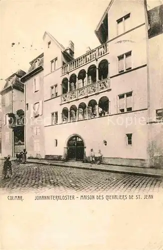 Colmar Haut Rhin Elsass Johanniterkloster Maison des Chevaliers de St. Jean  Kat. Colmar