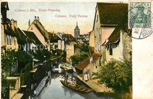 Colmar Haut Rhin Elsass Klein Venedig Petit Venise  Kat. Colmar