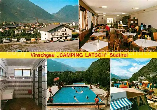 Vinschgau Suedtirol Camping Latsch