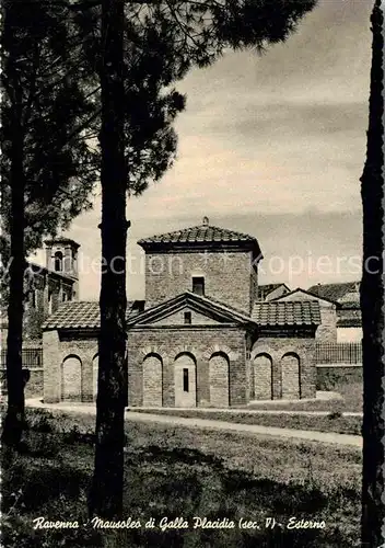 Ravenna Italia Mausoleo di Galla Placidia Esterno Kat. Ravenna