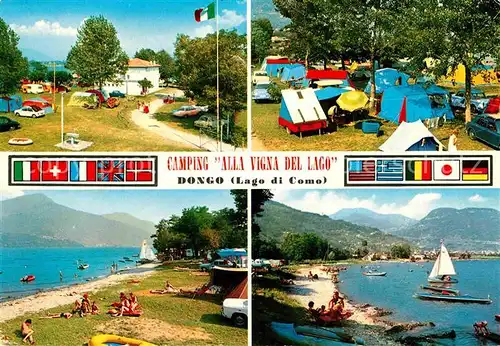 Dongo Lago di Como Camping Alla Vigna Del Lago Kat. Italien