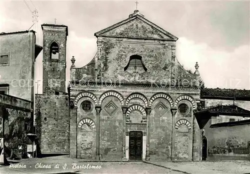 Pistoia Chiesa di San Bartolomeo Kat. Italien