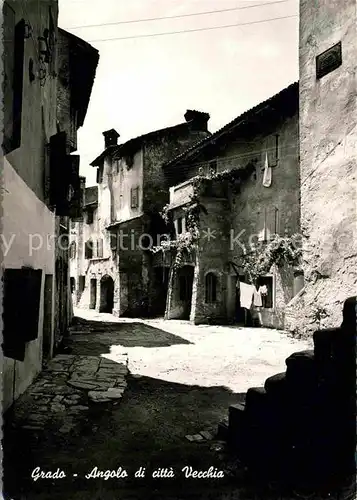 Grado Pineta Angolo di citta Vecchia Altstadt Kat. Gorizia