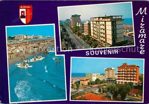 Miramare di Rimini  Strand Hotels Kat. Rimini