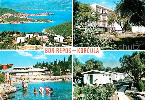 Korcula Bon Repos Ferienanlage Bungalows Strand Kat. Kroatien