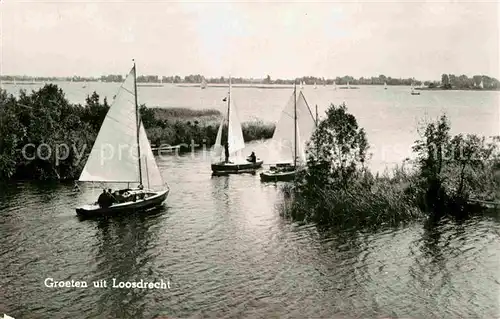 Loosdrecht Segelboot  Kat. Wijdemeren