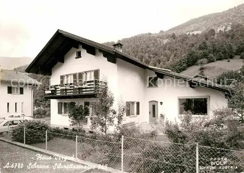 Schruns Vorarlberg Haus Vergud Kat. Schruns