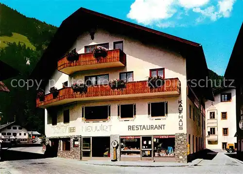 Zell Ziller Tirol Gasthaus Pension Neuwirt Kat. Zell am Ziller