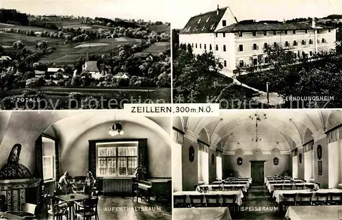 Zeillern Erholungsheim Speiseraum Aufenthaltsraum Kat. Zeillern