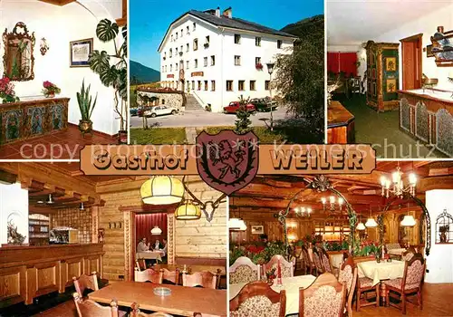 Obertilliach Gasthof Weiler Kat. Obertilliach