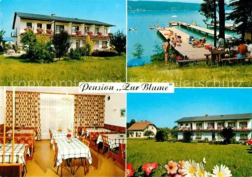 St Kanzian Klopeiner See Pension Zur Blume Kat. St. Kanzian am Klopeiner See