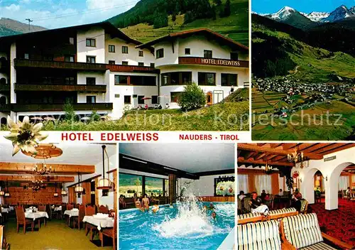Nauders Tirol Hotel Edelweiss Kat. Nauders