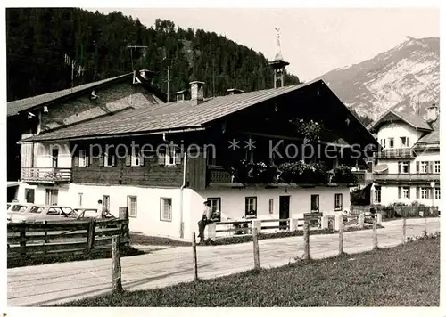 Pertisau Achensee Ortspartie Kat. Eben am Achensee