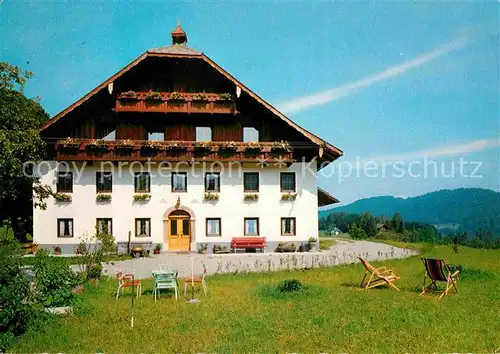 Fuschl See Salzkammergut Pension Hohenau Kat. Fuschl am See