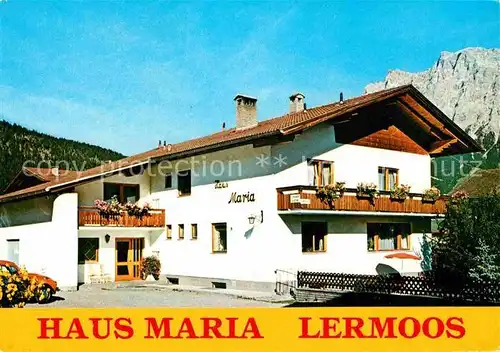 Lermoos Tirol Haus Maria Kat. Lermoos