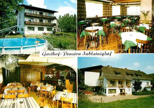 Eberndorf Gasthaus Pension Sablatnighof Kat. Eberndorf