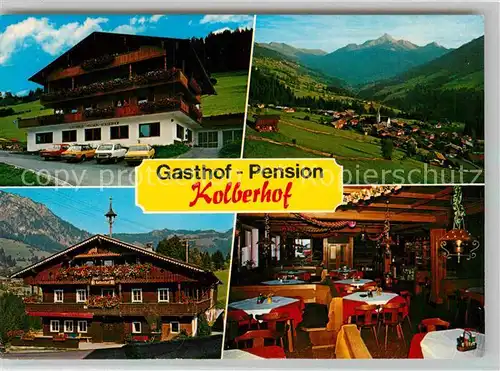 Alpbach Gasthaus Pension Kolberhof Kat. Alpbach
