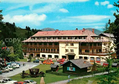 Turracher Hoehe Hotel Hochschober Kat. Reichenau Kaernten