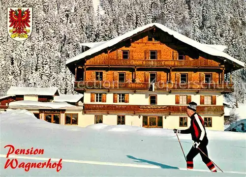 Pertisau Achensee Pension Wagnerhof Ski  Kat. Eben am Achensee