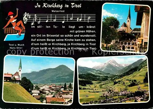 Kirchberg Tirol Teilansichten Panorama Kat. Kirchberg in Tirol