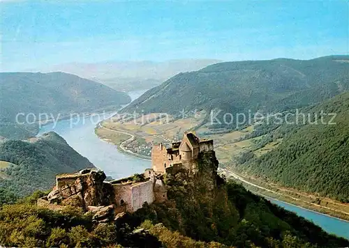 Wachau Oesterreich Ruine Aggstein  Kat. Oesterreich