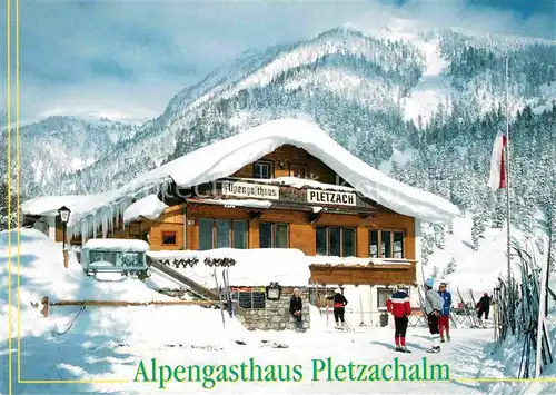 Pertisau Achensee Alpengasthaus Pletzachalm  Kat. Eben am Achensee