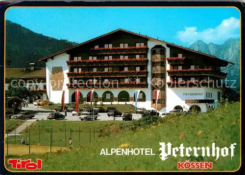Koessen Tirol Alpenhotel Peternhof Kat. Koessen