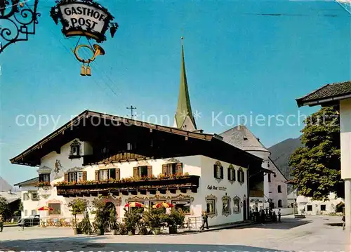 Koessen Tirol Gasthaus Post Kat. Koessen