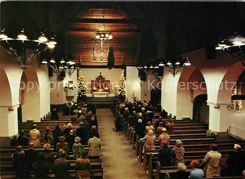 Goeteborg Masthuggskyrkan Kirche Innenansicht Kat. 