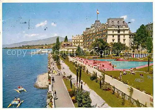 Montreux VD Eden Hotel  Kat. Montreux