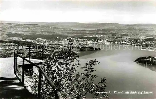 Buergenstock Kaenzeli Luzern Kat. Buergenstock