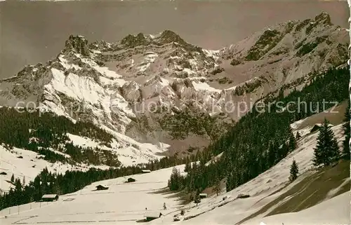 Adelboden Bundertental Grosslonner Winter Kat. Adelboden