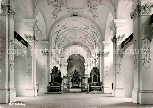 Bellelay Renovation de l abbatiale Klosterkirche Innenansicht Kat. Bellelay