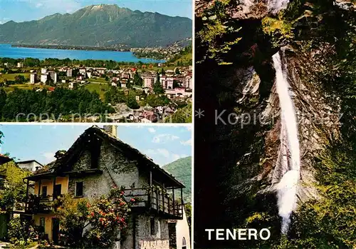 Tenero Wasserfall Lago Maggiore Kat. Tenero