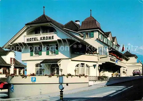 Spiez BE Hotel Restaurant Krone Kat. Spiez