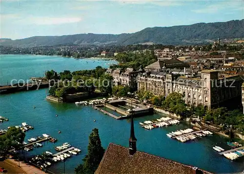 Zuerich ZH See Hafen