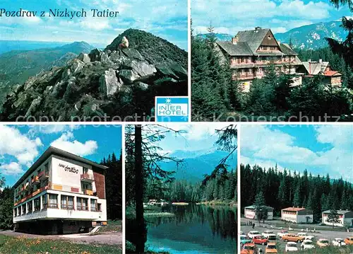 Nizke Tatry Chopok Mikulasska chata Hotel Druzba Vrbicke pleso Tri domky Kat. Slowakische Republik