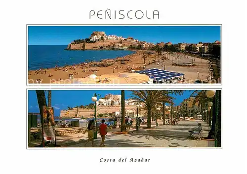 Peniscola Costa del Azahar Vista general Kat. Spanien