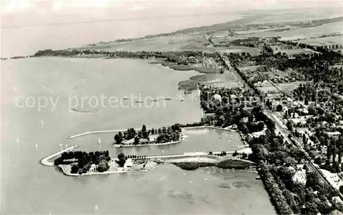 Balaton Plattensee Fliegeraufnahme Kat. Ungarn