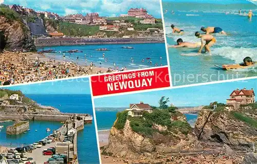 Newquay Strand Hafen Surfen  Kat. United Kingdom