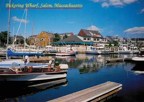 Salem Massachusetts Pickering Wharf Kat. Salem