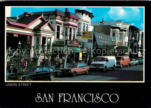 San Francisco California Union Street Kat. San Francisco