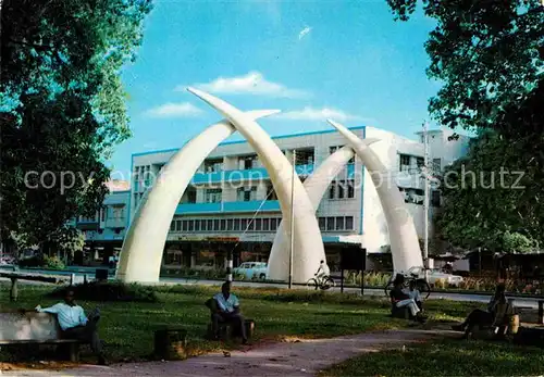 Mombasa Arch of Tusks Kilindini Road Kat. Mombasa